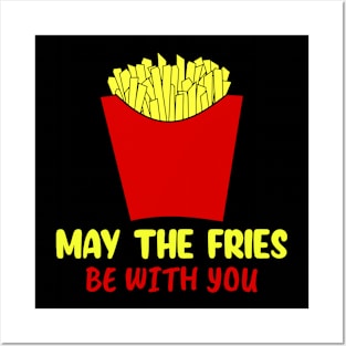 Funny French Fries Posters and Art